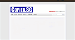 Desktop Screenshot of copier.sg