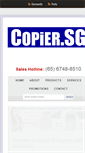 Mobile Screenshot of copier.sg