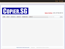 Tablet Screenshot of copier.sg