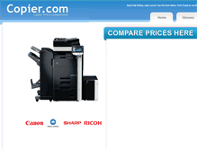 Tablet Screenshot of copier.com